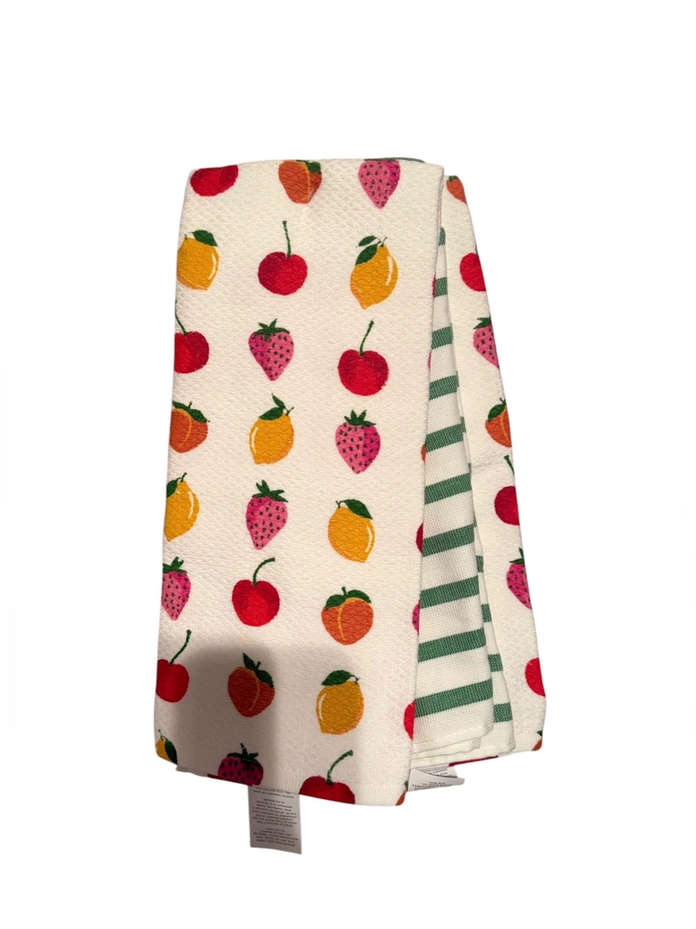 NWOT Kate Spade New York Assortment of fruits Kitchen Towels.  Set of 3